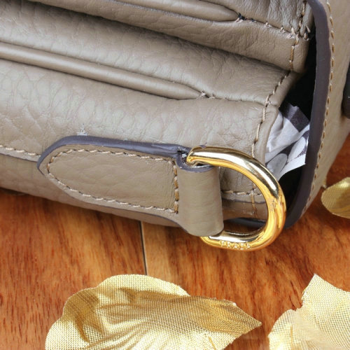 2014 Prada grainy leather mini bag BT0966 khaki